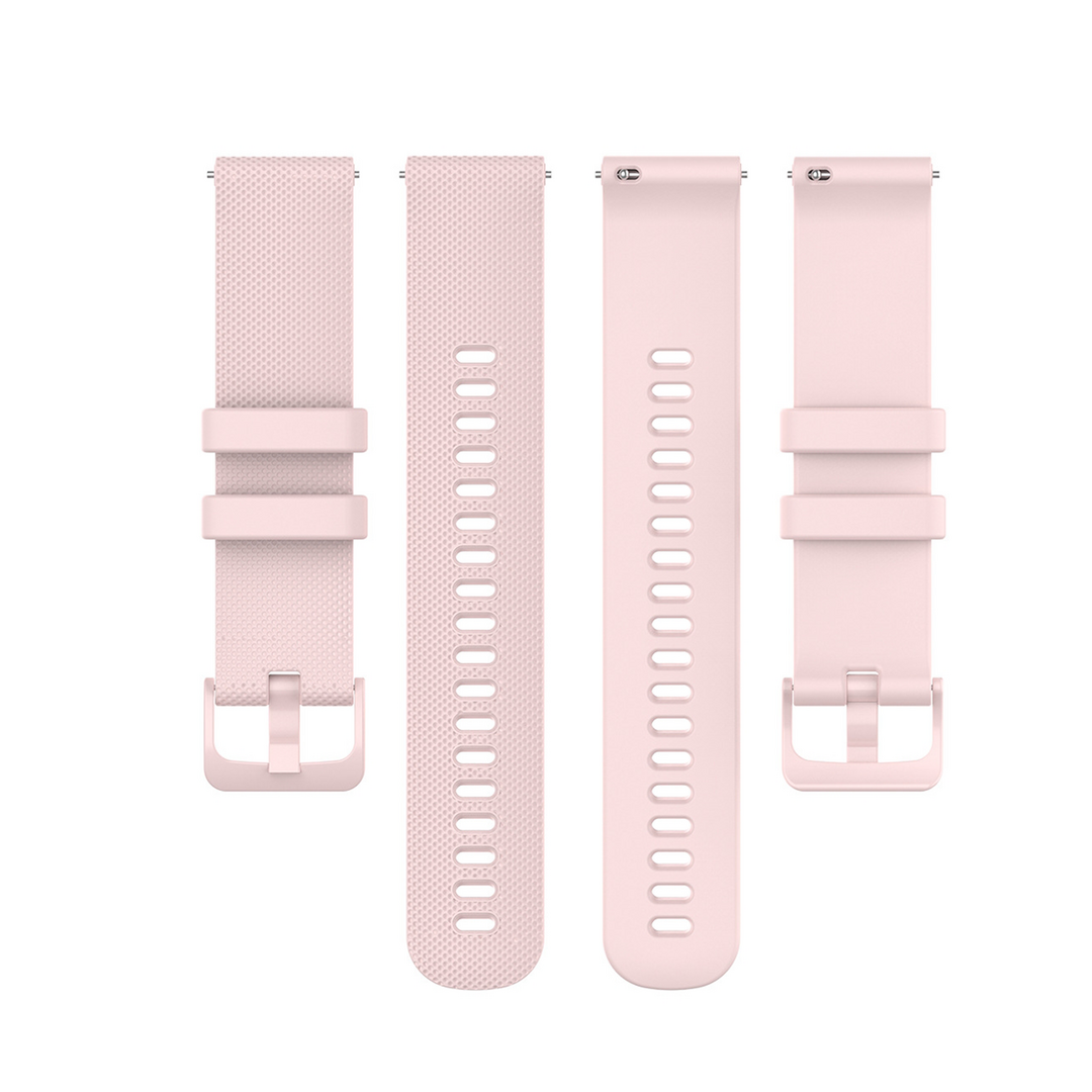 Samsung Galaxy Watch 4 - 40mm &amp; 44mm - Sportarmband mit Muster - Hellrosa