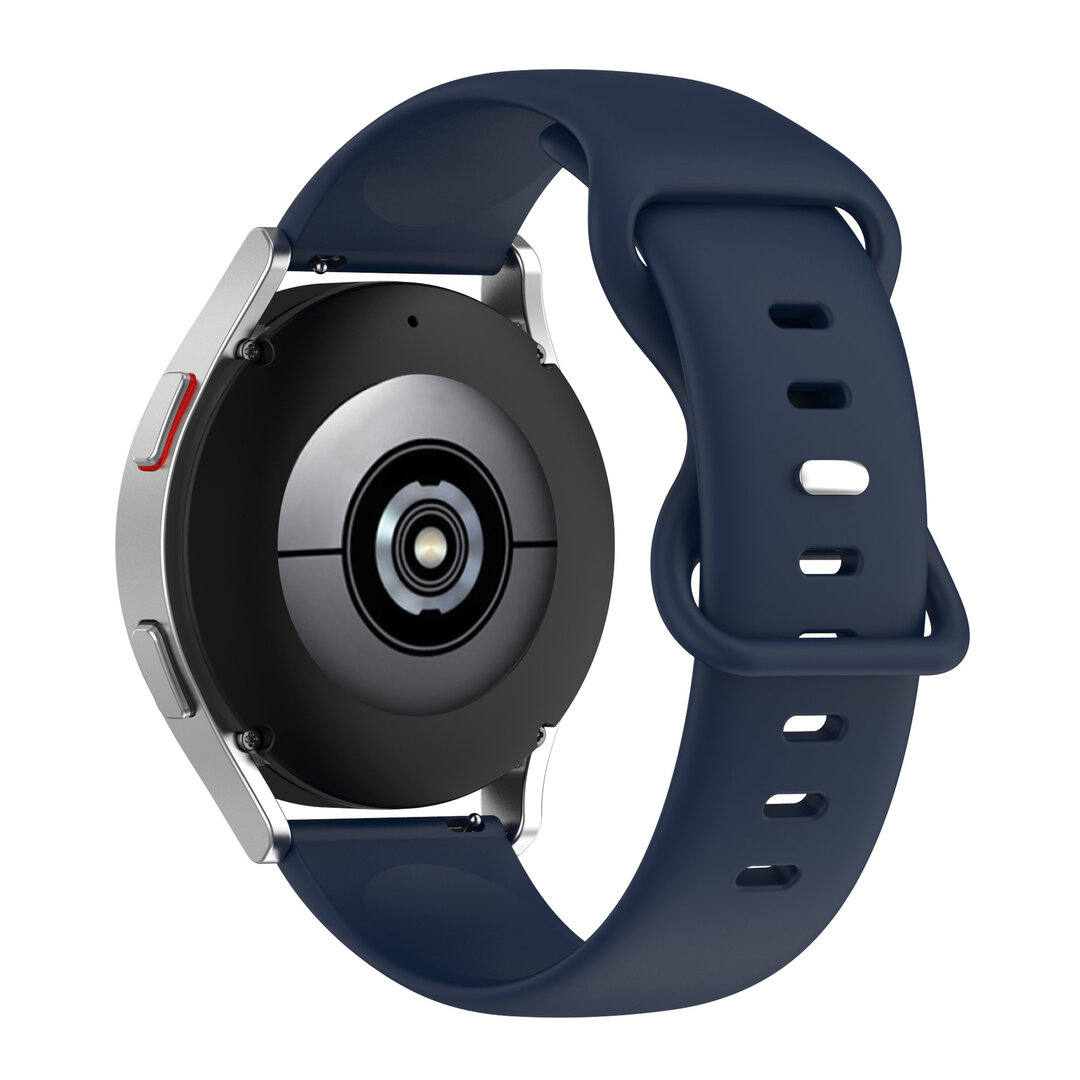 Samsung Galaxy Watch 4 - 40mm &amp; 44mm - Unifarbenes Sportband - Dunkelblau