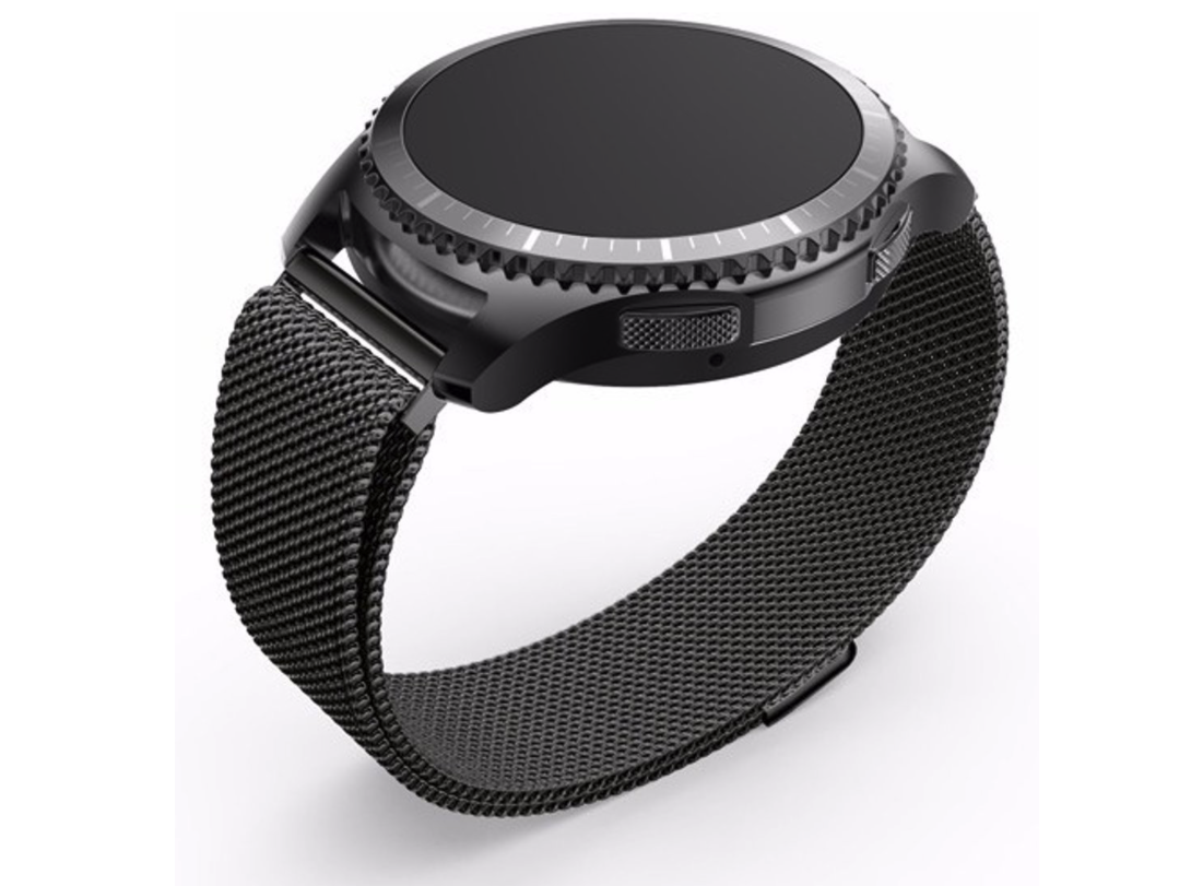 Samsung Gear S3 Milanaise Armband - schwarz