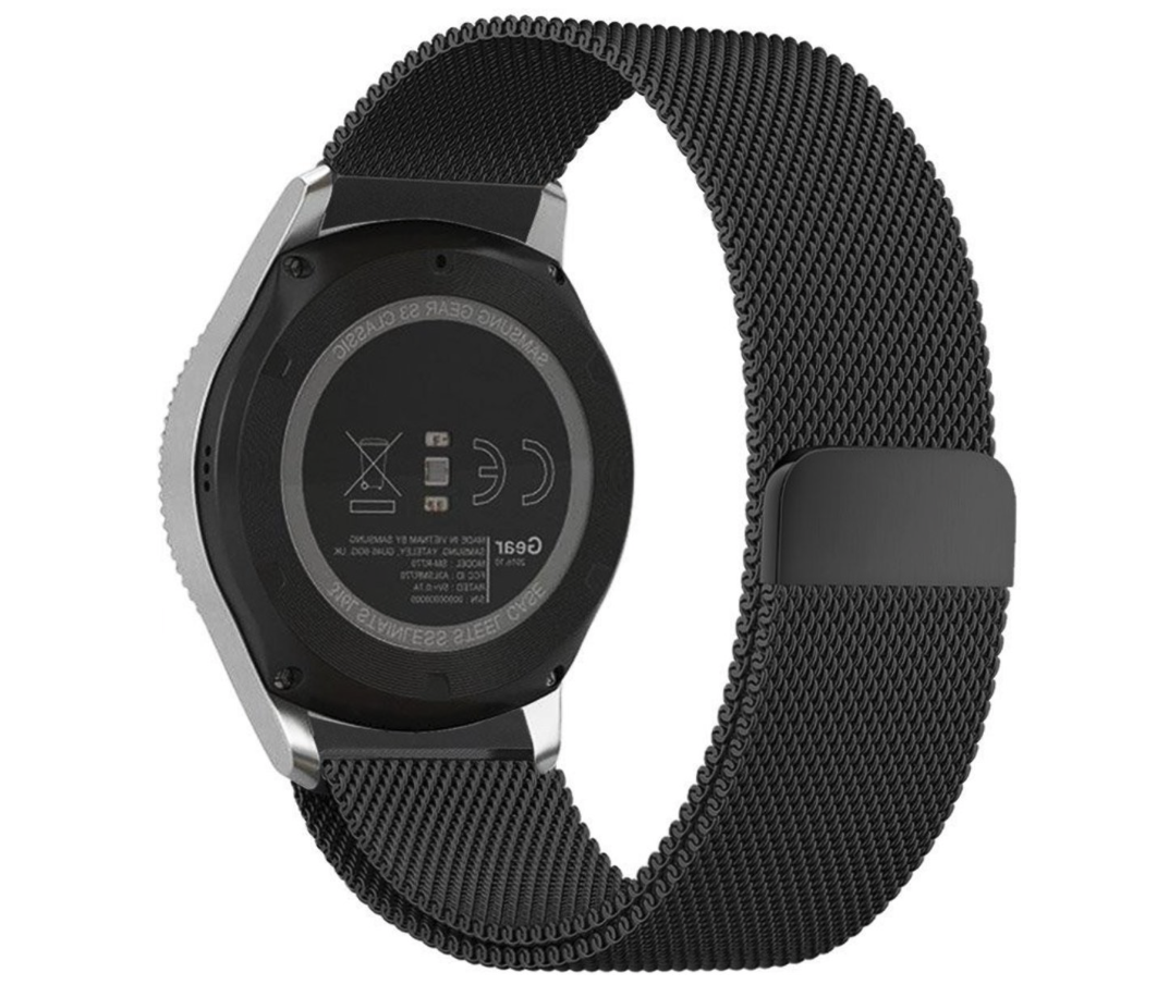 Samsung Gear S3 Milanaise Armband - schwarz