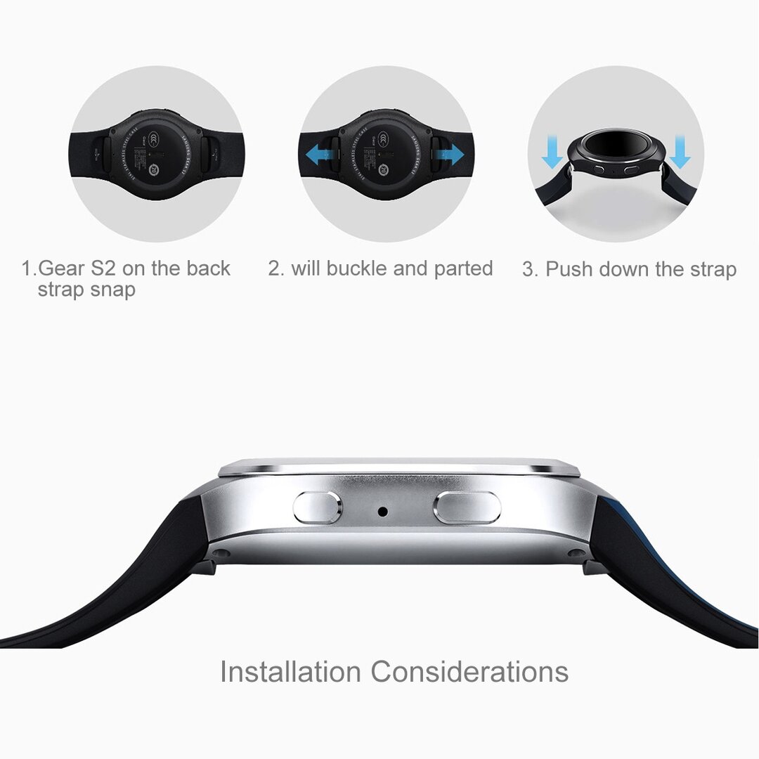 Samsung Gear S2 Sportband - Wei&szlig;