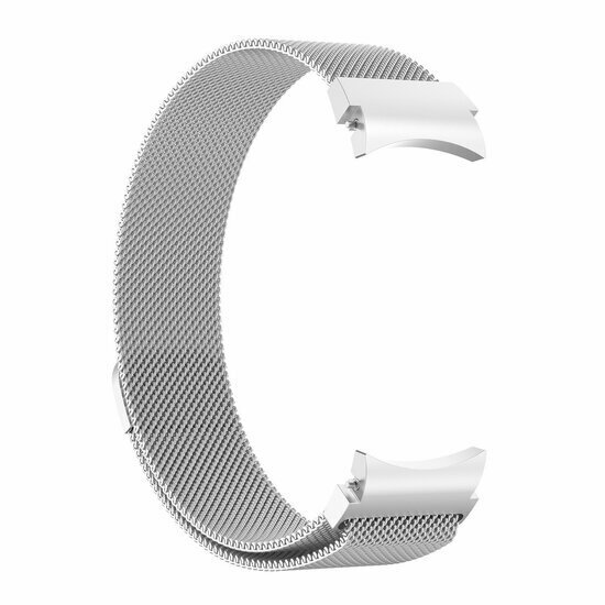 Samsung Galaxy Watch 4 - 40mm / 44mm - Milanaise Armband (runder Anschluss) - Silber