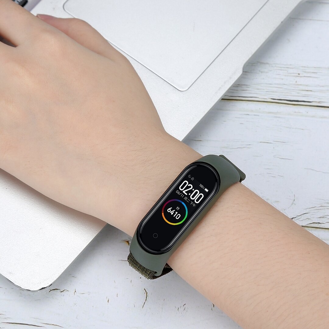 Nylon gewebtes Band Xiaomi Mi Band 3 / 4 / 5  / 6 / 7 - Mehrfarbig