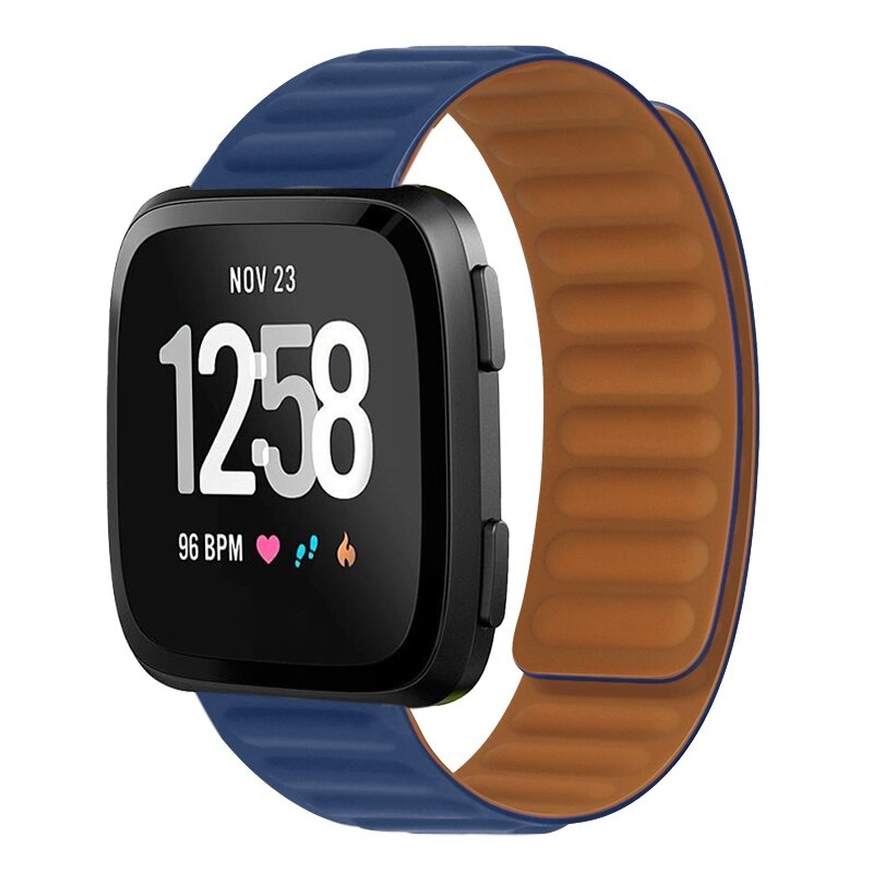 Fitbit Versa 3/4 &amp; Sense 1/2 - Silikon-Schleifenband - Navy