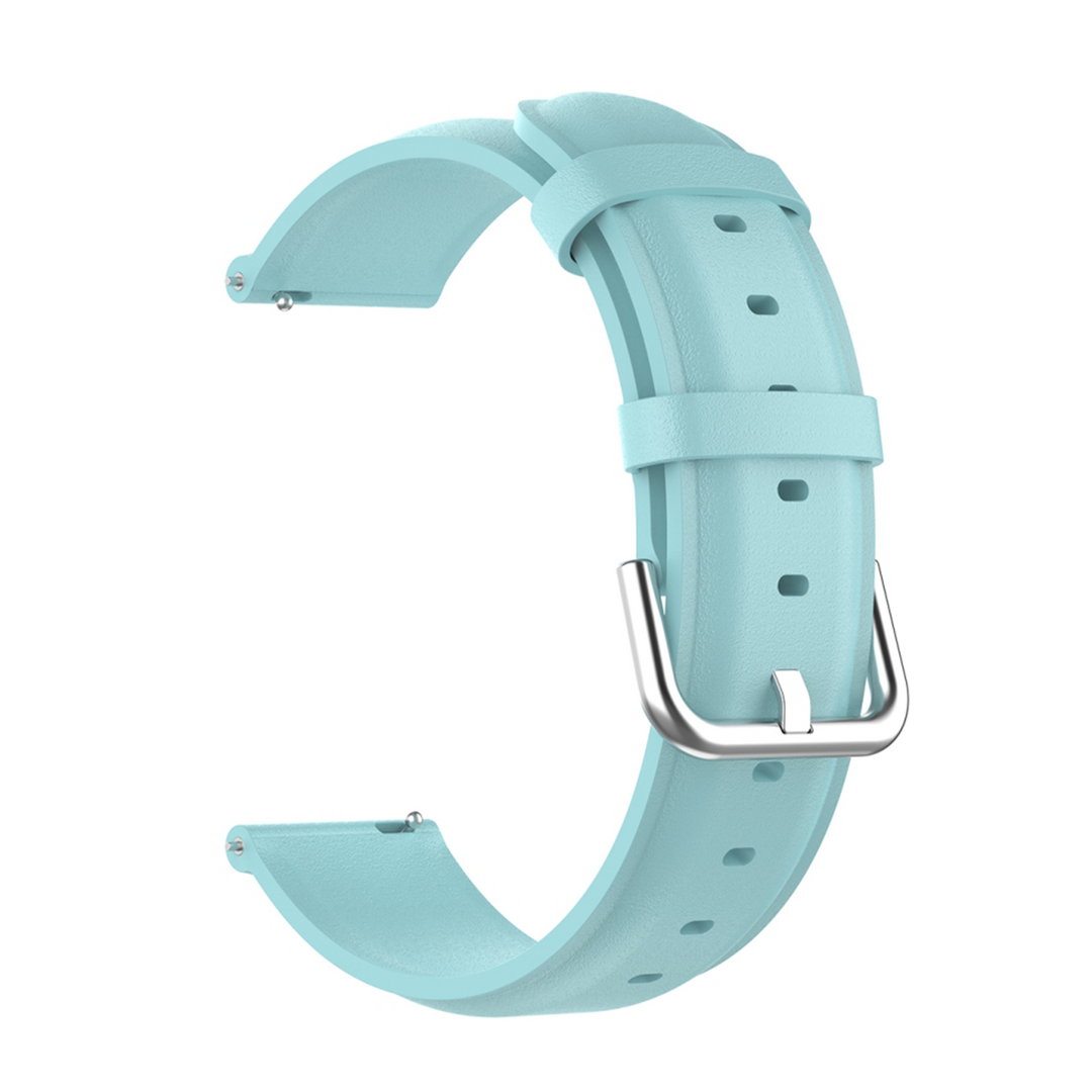 Klassisches Lederarmband - Blau - Samsung Galaxy Watch 4 - 40mm &amp; 44mm