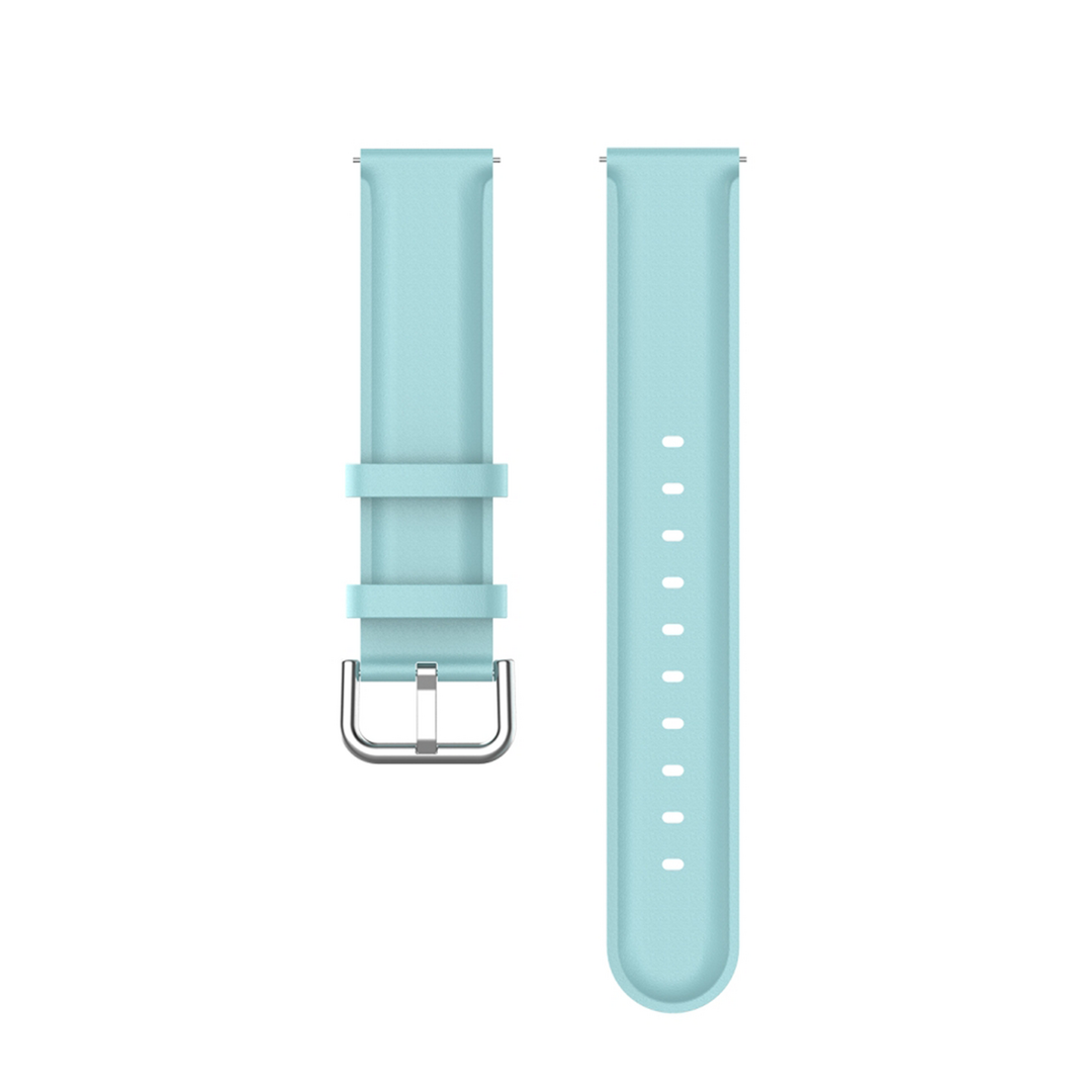 Klassisches Lederarmband - Blau - Samsung Galaxy Watch 4 - 40mm &amp; 44mm