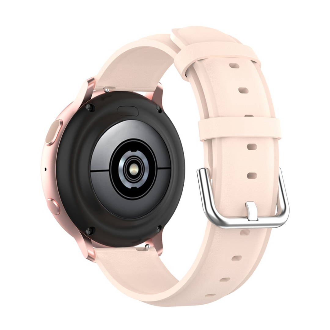 Klassisches Lederarmband - Rosa - Samsung Galaxy Watch 4 - 40mm &amp; 44mm