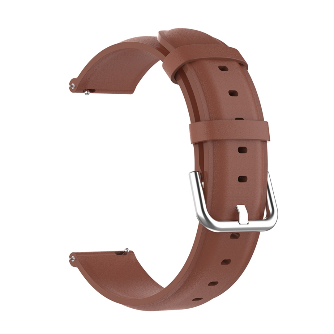 Klassisches Lederarmband - Braun - Samsung Galaxy Watch 4 - 40mm &amp; 44mm