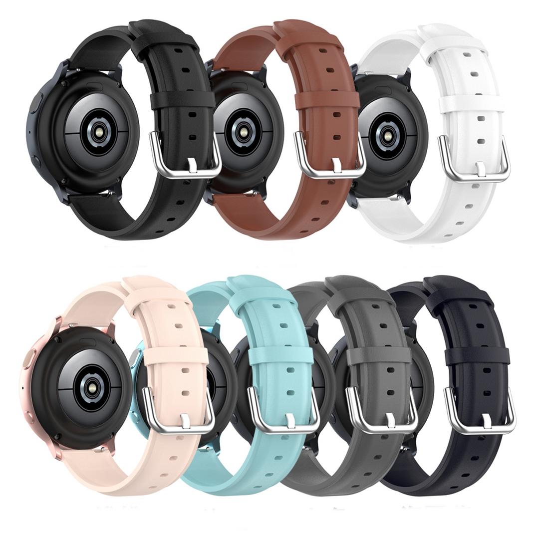 Klassisches Lederarmband - Braun - Samsung Galaxy Watch 4 - 40mm &amp; 44mm
