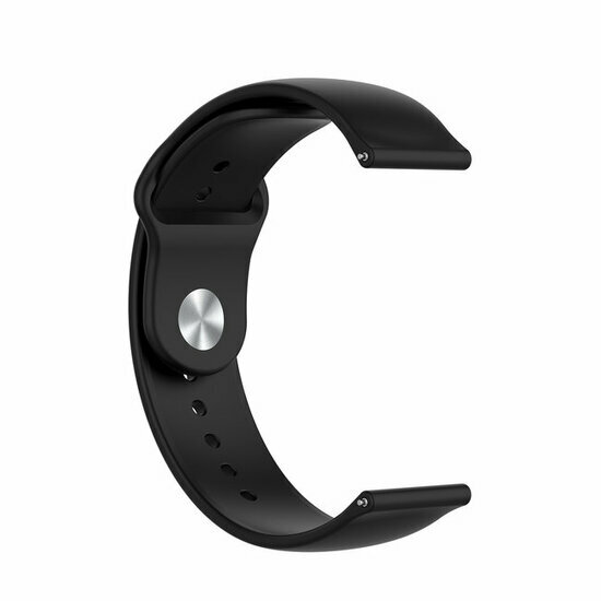 Garmin Vivoactive 4 / 4L - Gummi-Sportarmband - Schwarz