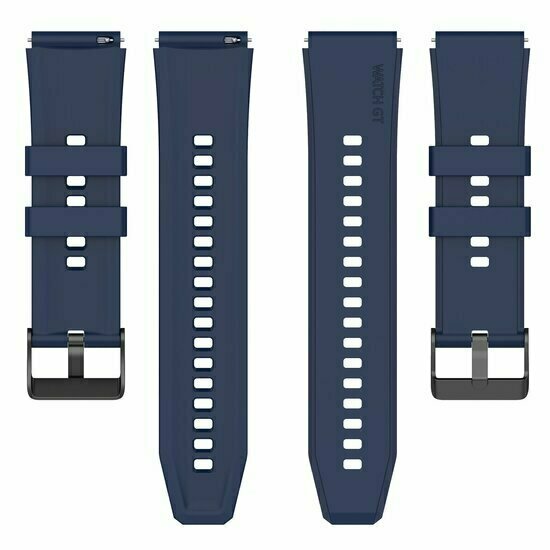 Garmin Venu / Sq / Sq2 / 2 plus - Silikon-Schnallenarmband - Dunkelblau