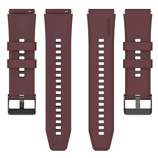 Garmin Venu / Sq / Sq2 / 2 plus - Armband mit Silikonschnalle - Bordeaux