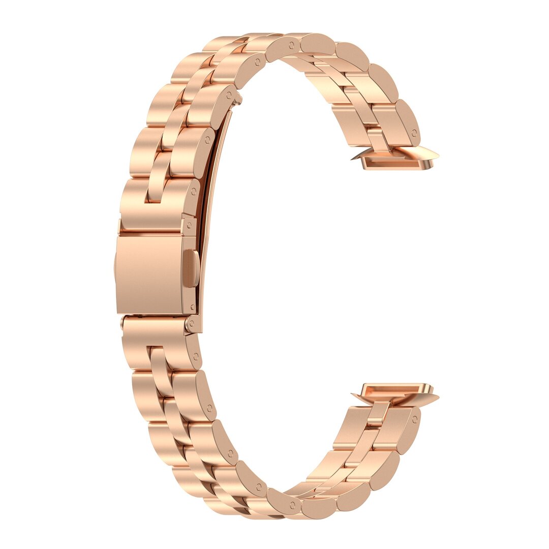Fitbit Luxe - Stahlgliederband - Ros&eacute;gold
