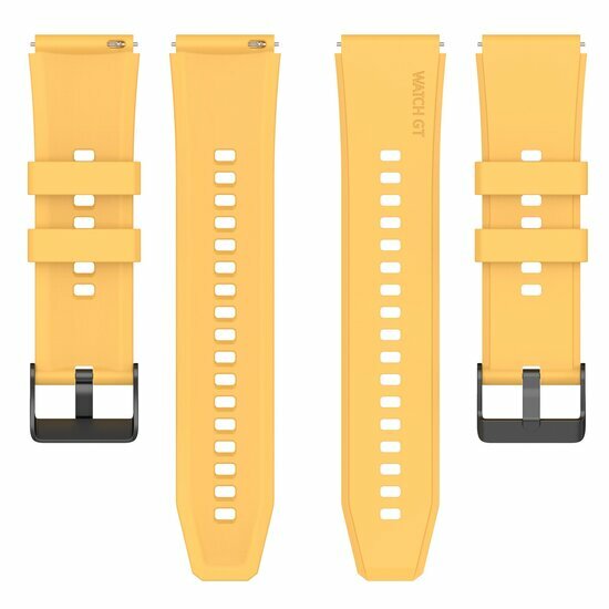 Silikonband mit Schnalle - Gelb - Samsung Galaxy Watch 5 (Pro) - 40mm / 44mm / 45mm