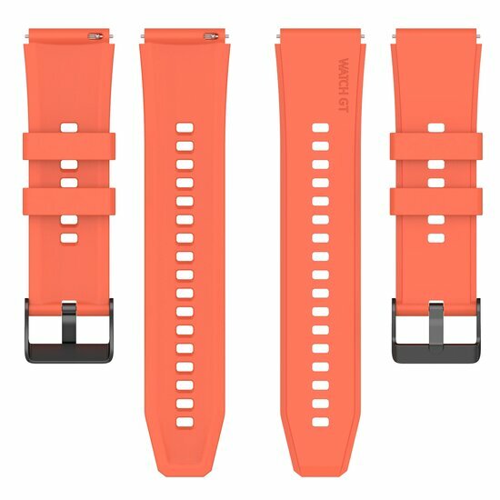 Silikonband mit Schnalle - Orange - Samsung Galaxy Watch 5 (Pro) - 40mm / 44mm / 45mm