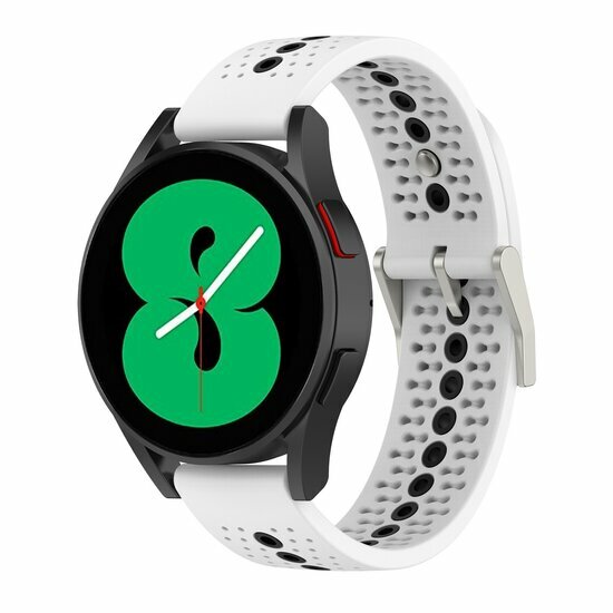 Dot Pattern Armband - Wei&szlig; - Samsung Galaxy Watch 5 (Pro) - 40mm / 44mm / 45mm