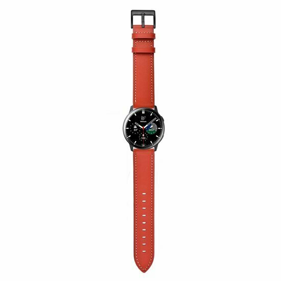 Samsung Galaxy Watch - 46mm / Samsung Gear S3 - Lederarmband - Rot