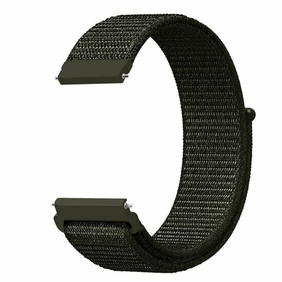 Samsung Galaxy Watch - 46mm / Samsung Gear S3 - Sport Loop Armband - Armee gr&uuml;n
