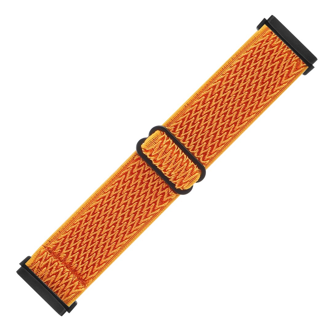 Fitbit Versa 3/4 &amp; Sense 1/2 Nylon Laufband - Orange