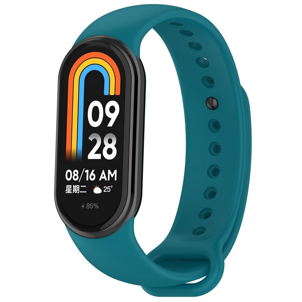 Silikonband - Gr&uuml;n Blau - Xiaomi Smart Band 8 &amp; 9