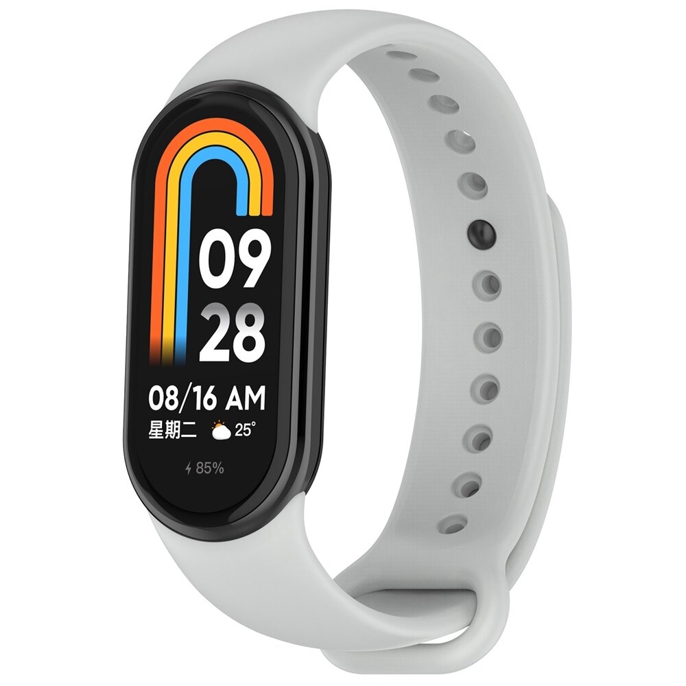 Silikonband - Grau - Xiaomi Smart Band 8 &amp; 9