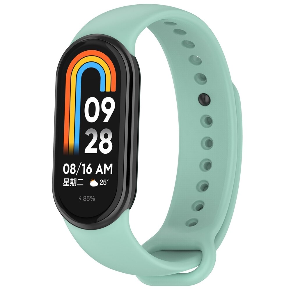Silikonband - Mintgr&uuml;n - Xiaomi Smart Band 8 &amp; 9