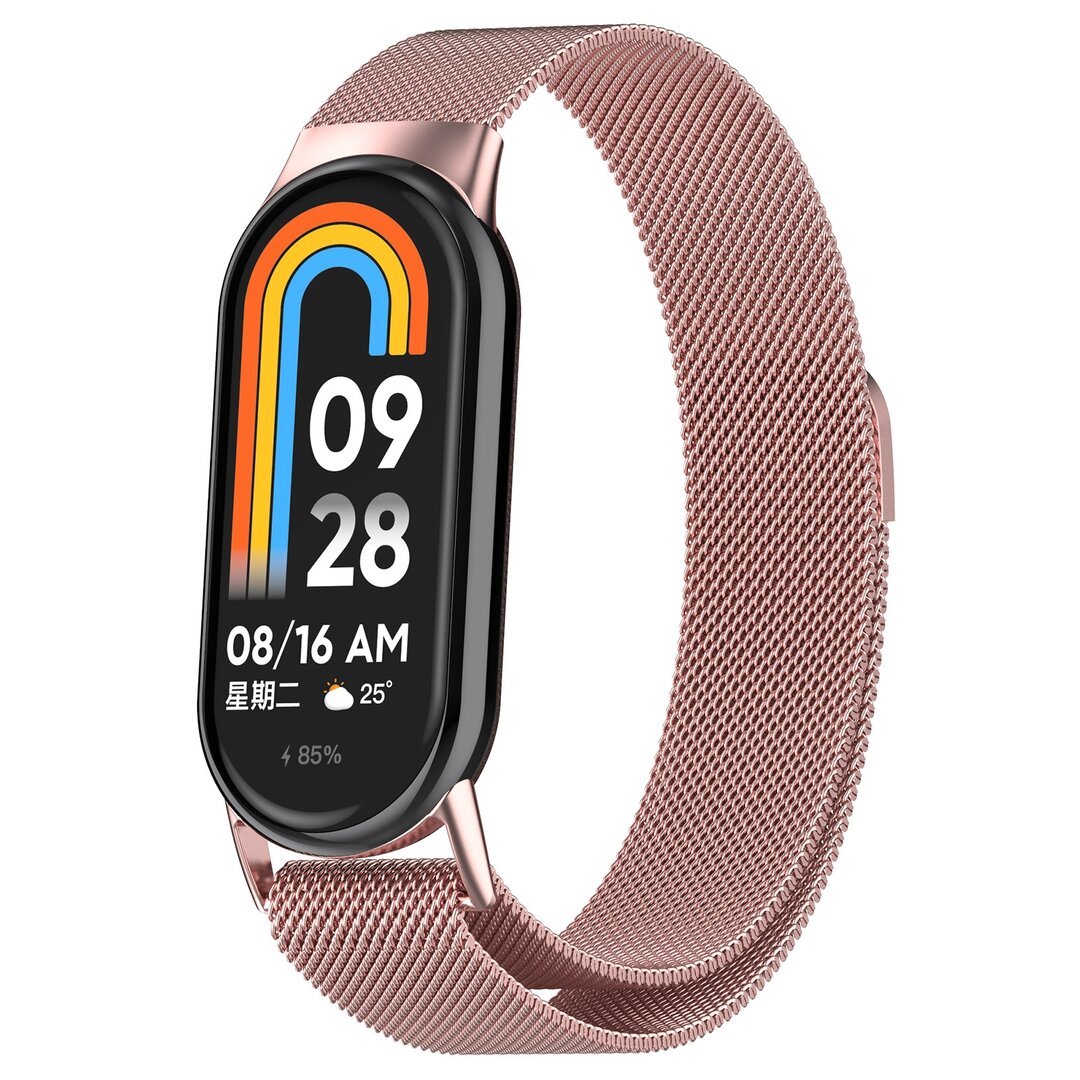 Milanaise Band - Rose gold - Xiaomi Smart Band 8 &amp; 9