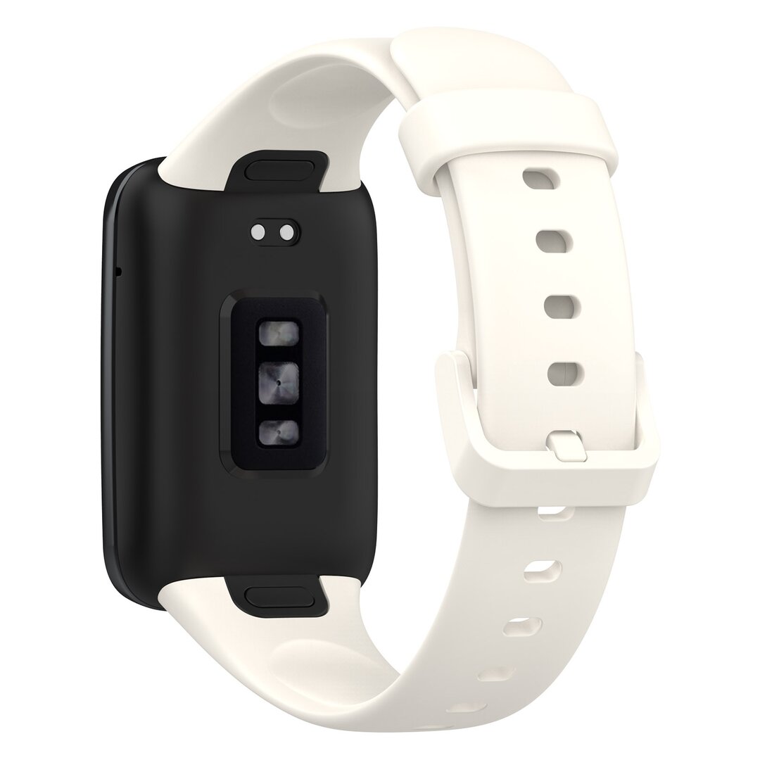 Silikon-Sportband - Wei&szlig; - Xiaomi Smart band 7 Pro