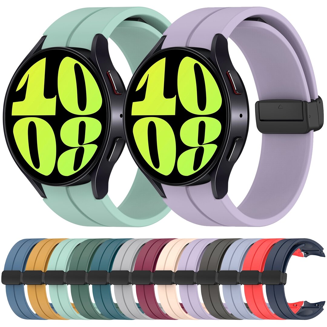 D-Schnallen-Sportarmband - Wei&szlig; - Samsung Galaxy Watch 6 - 40mm &amp; 44mm