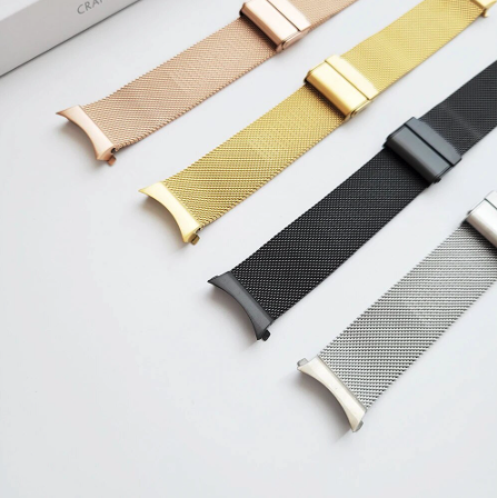 Milanaise-Armband mit Schlie&szlig;e - Gold - Samsung Galaxy Watch 6 - 40mm &amp; 44mm