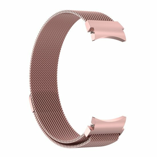 Milanaise-Armband (runder Anschluss) - Ros&eacute;gold - Samsung Galaxy Watch 6 - 40mm &amp; 44mm