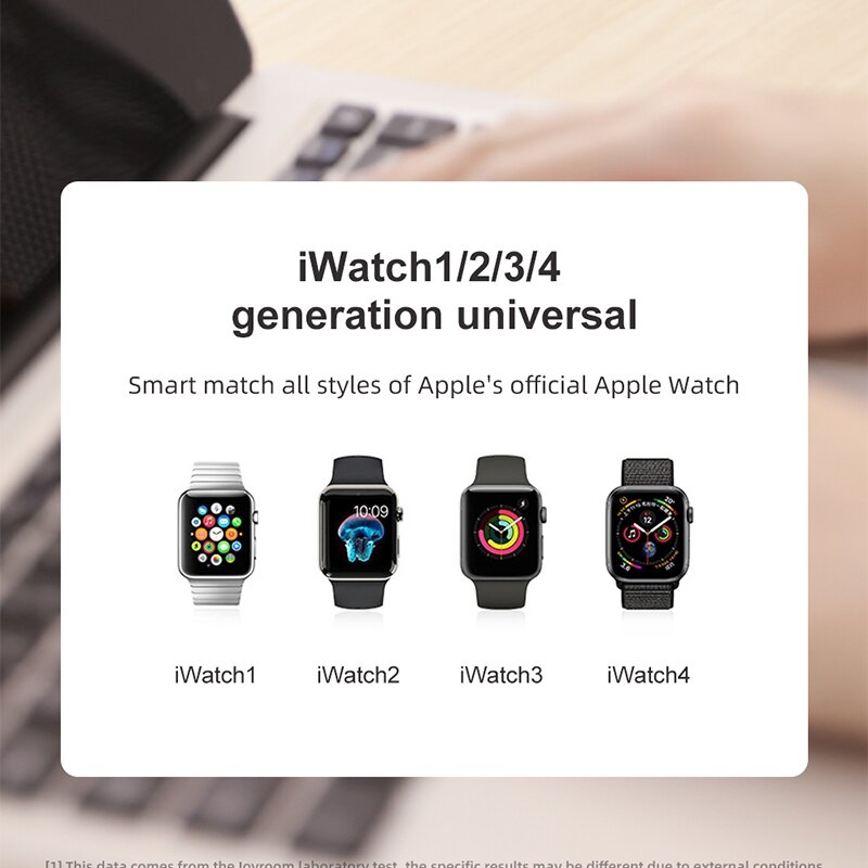 Ladeger&auml;t - 1,2 Meter - Geeignet f&uuml;r Apple Watch