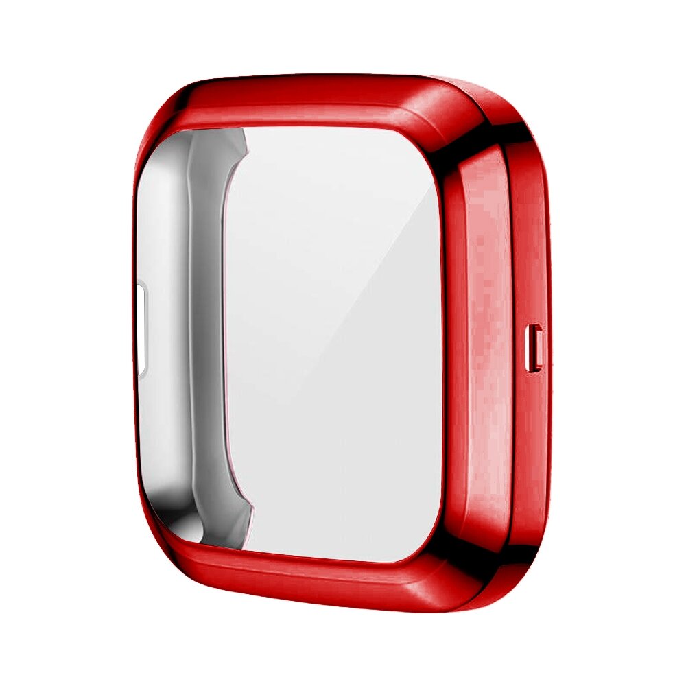Fitbit Versa 2 Soft TPU Fall (vollst&auml;ndig gesch&uuml;tzt) - Rot