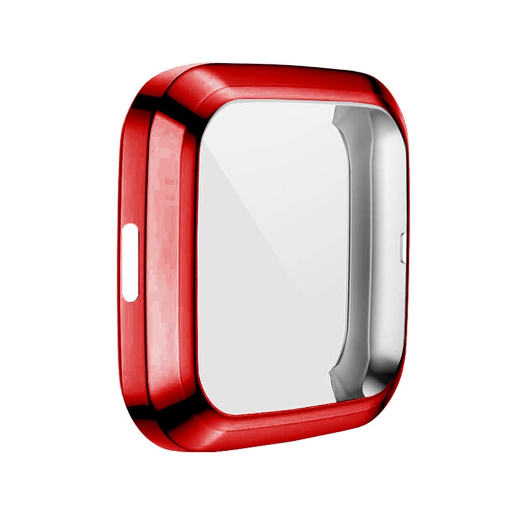 Fitbit Versa 2 Soft TPU Fall (vollst&auml;ndig gesch&uuml;tzt) - Rot