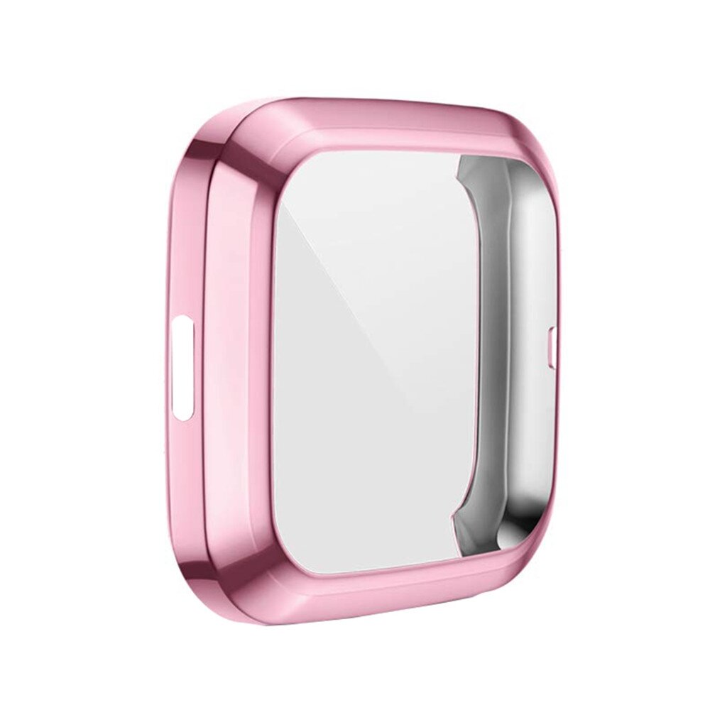 Fitbit Versa 2 Soft TPU Fall (vollst&auml;ndig gesch&uuml;tzt) - Rosa