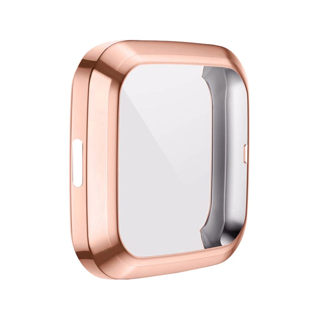 Fitbit Versa 2 Soft TPU Fall (vollst&auml;ndig gesch&uuml;tzt) - Rosa Gold