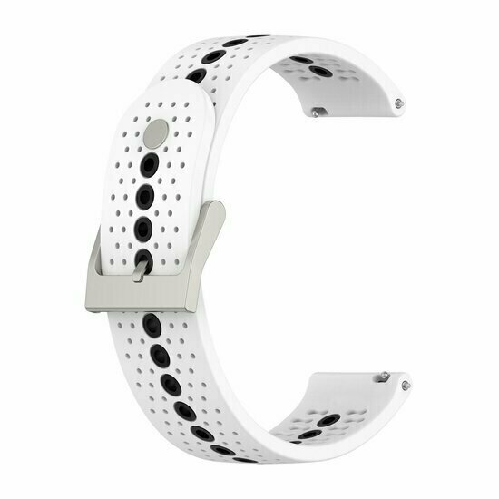 Garmin Venu 2 &amp; 3 - Dot Pattern Armband - Wei&szlig;