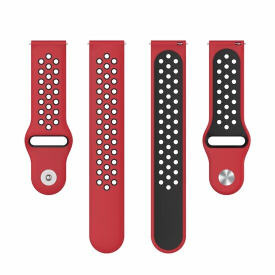 Garmin Venu 2 &amp; 3 - Sport Edition - Rot + Schwarz