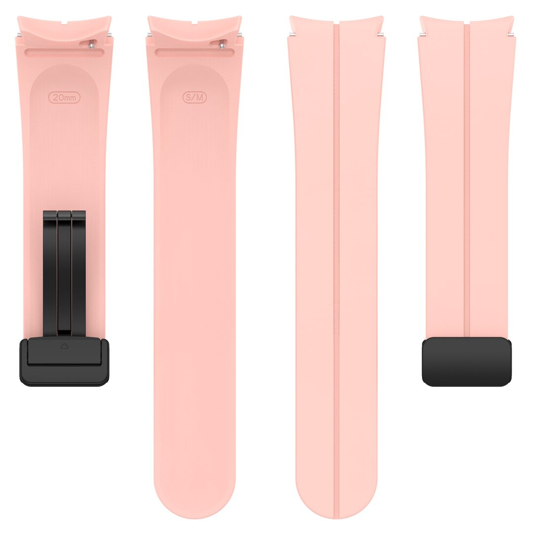 D-Schnallen-Sportarmband - Hellrosa - Samsung Galaxy Watch 6 Classic - 47mm &amp; 43mm