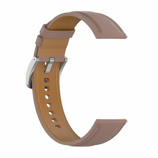 Luxuri&ouml;ses Lederarmband - Altrosa - Samsung Galaxy Watch 6 Classic - 47mm &amp; 43mm