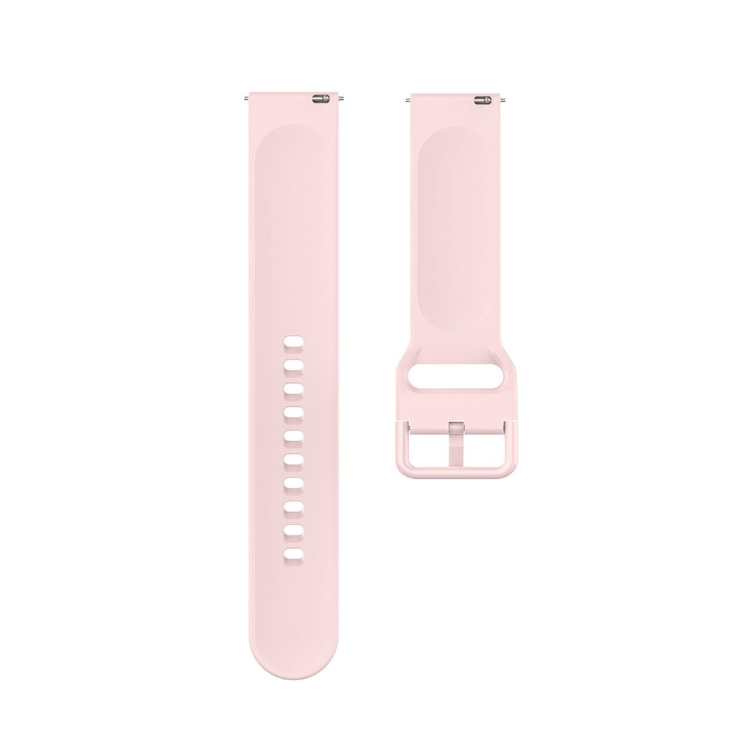 Fitbit Versa 1 / 2 &amp; Lite Silikon-Sportband mit Schnallenverschluss - Pink - Gr&ouml;&szlig;e: Small
