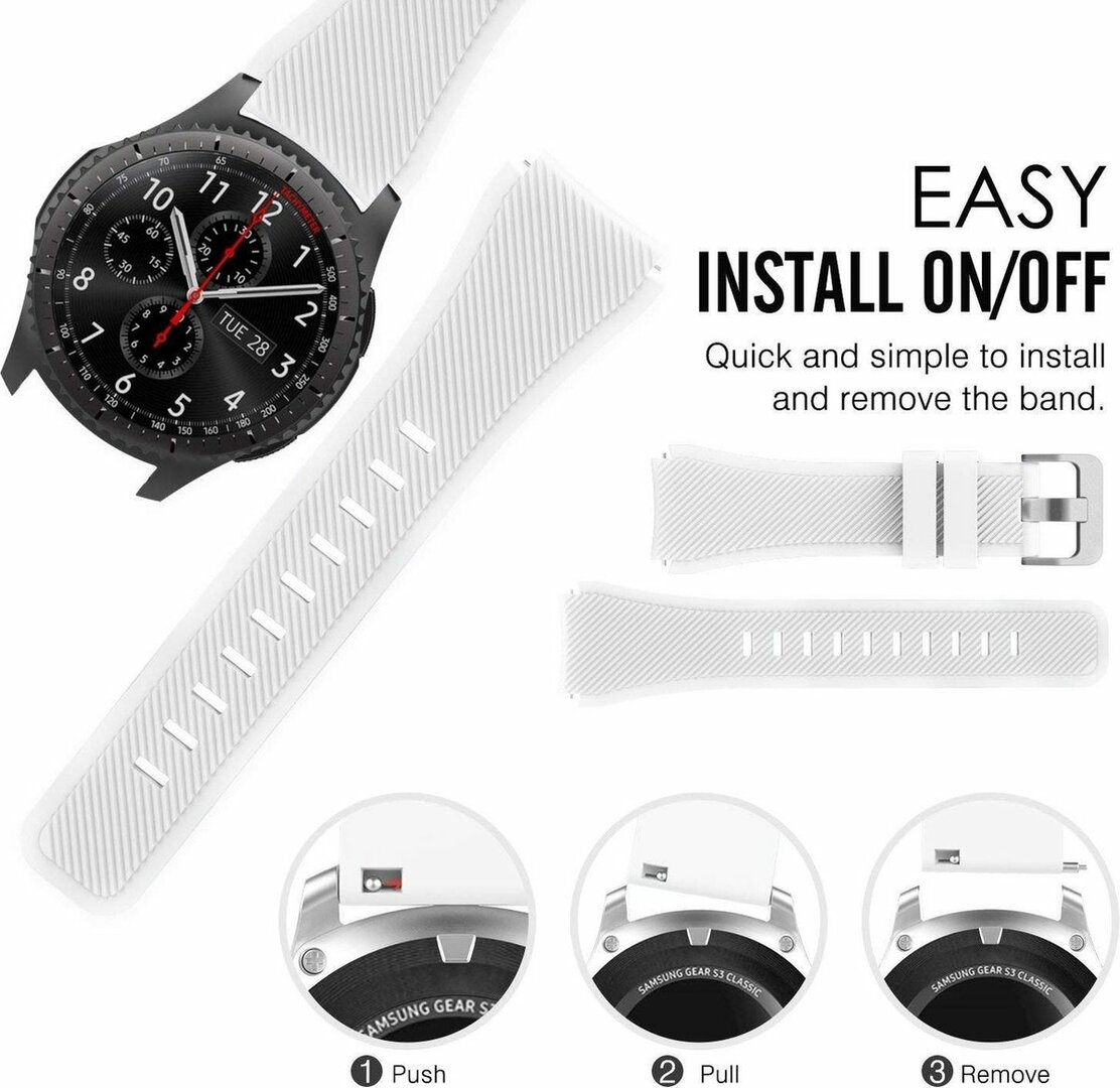 Samsung Gear S3 Sportband - Wei&szlig;