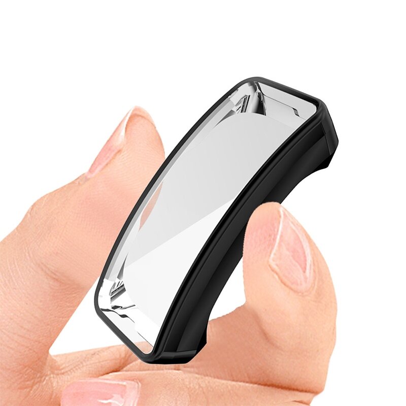 Fitbit Inspire 1 / HR / Ace 2 TPU-H&uuml;lle (vollst&auml;ndig gesch&uuml;tzt) - Schwarz