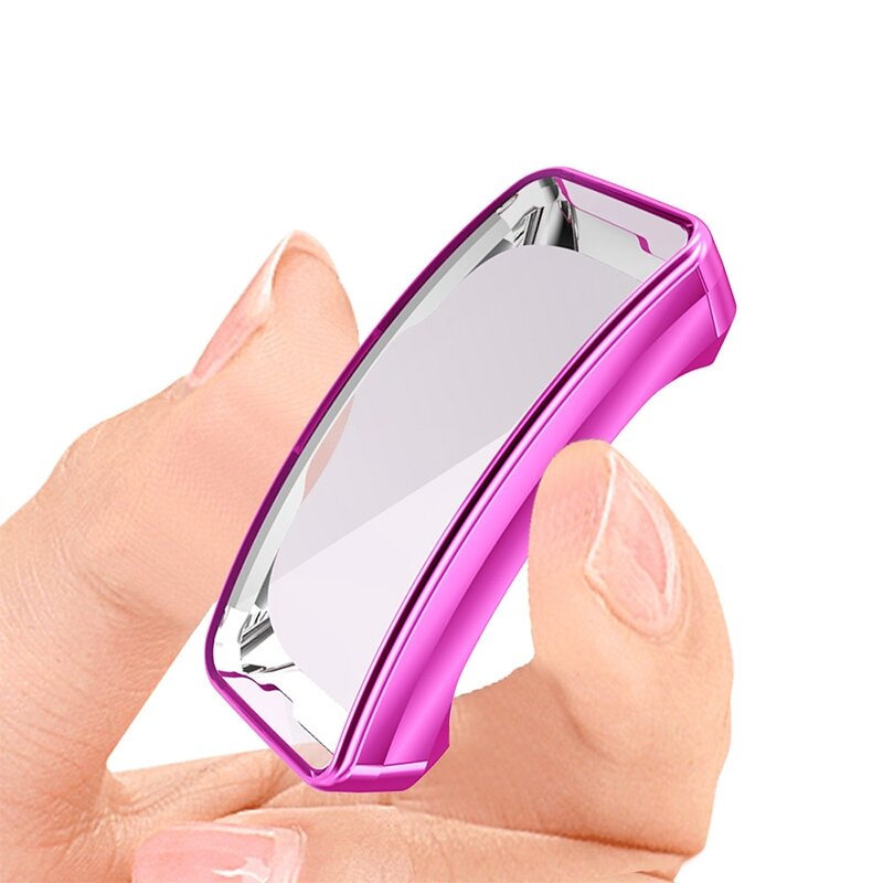 Fitbit Inspire 1 / HR / Ace 2 TPU Fall (vollst&auml;ndig gesch&uuml;tzt) - Rosa