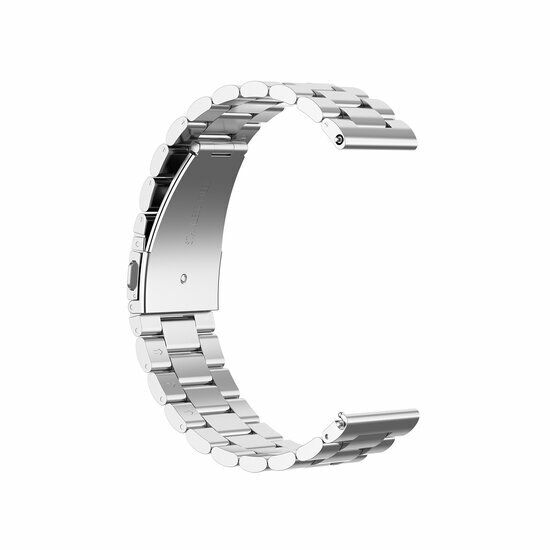 Garmin Venu 3s / Vivoactive 4s / Venu 2s / Vivomove 3s / Forerunner 255s - Stahlgliederband - Silber