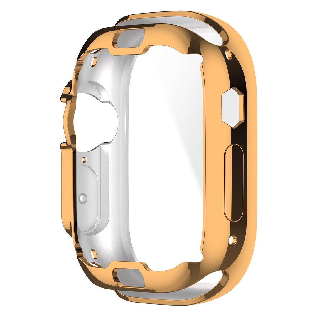 Apple Watch Ultra TPU H&uuml;lle - Vollst&auml;ndig gesch&uuml;tzt - Rose gold - Geeignet f&uuml;r Apple Watch 49mm (Ultra)