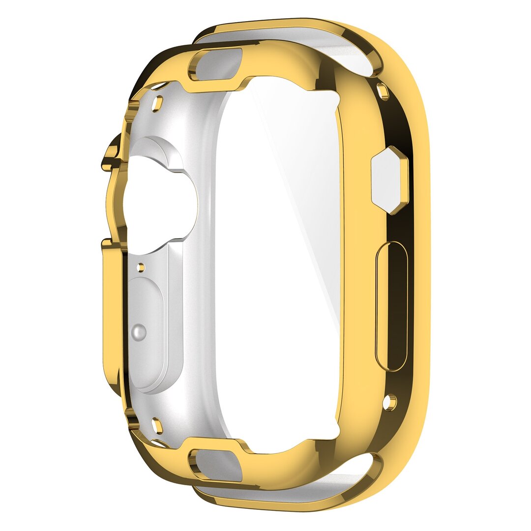 Apple Watch Ultra TPU-H&uuml;lle - Vollst&auml;ndig gesch&uuml;tzt - Gold - Geeignet f&uuml;r Apple Watch 49mm (Ultra)
