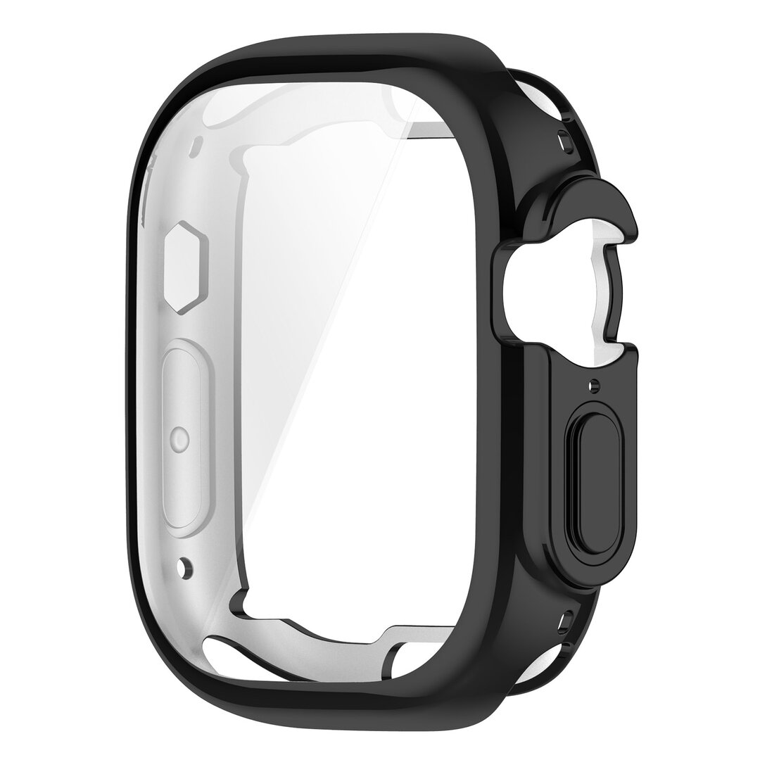 Apple Watch Ultra TPU Geh&auml;use - Vollst&auml;ndig gesch&uuml;tzt - Schwarz - Geeignet f&uuml;r Apple Watch 49mm