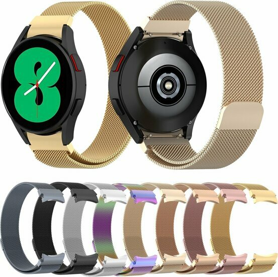 Milanaise-Armband (runder Anschluss) - Dunkelblau - Samsung Galaxy Watch 6 Classic - 47mm &amp; 43mm