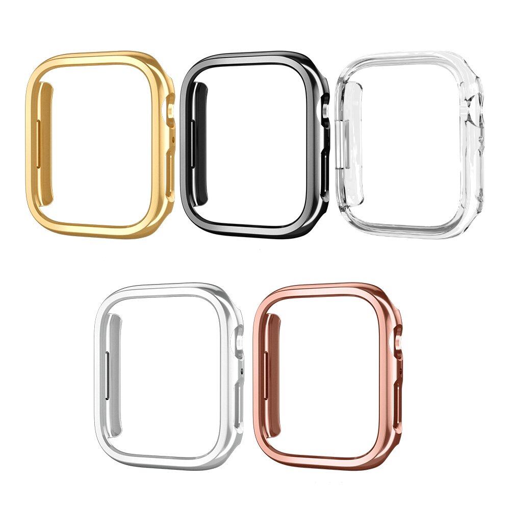Hartschalengeh&auml;use 41mm - Ros&eacute;gold (gl&auml;nzend) - Passend f&uuml;r Apple Watch 41mm